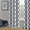 Melodieux Moroccan Fashion Room Darkening Blackout Grommet Curtain for Bedroom