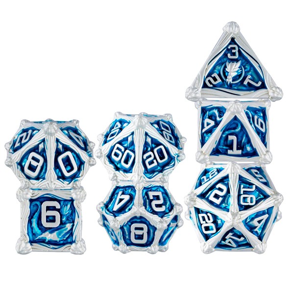 Surpass DND dice Set Metal dice Set Polyhedral dice Set