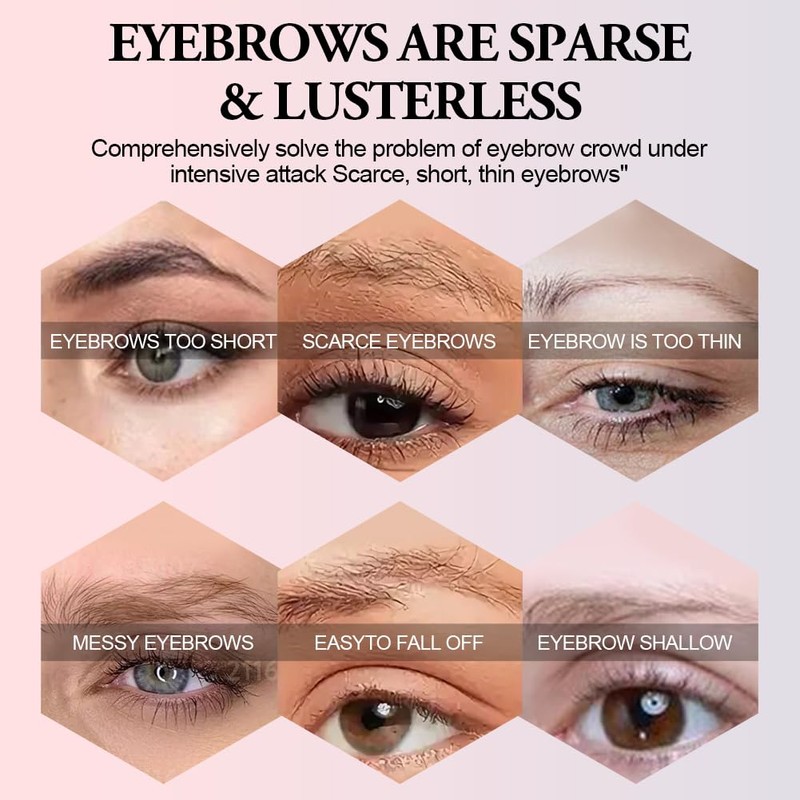 LOPHE Brow Fection Angled Brush, Dip Eyebrow Brush, Microblading Eyebrow