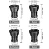 Genmitsu 4pcs Router Collet Kit, 1/8″ to 5/16″ Router Bit