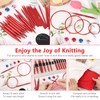 Aeelike Circular Knitting Needles, Interchangeable Circular Knitting Needles Set 40cm/60cm/80cm/100cm