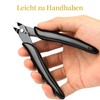 Pack of 10 Electronic Side Cutters Small: 130 mm Mini
