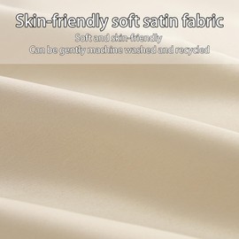 Space Saving Self Compression Organizer, Ultra-light Duvet storage bag, Compression organiser with zipper and handle for storing Duvets Blankets and Clothes, 52x42x60CM (Apricot color)