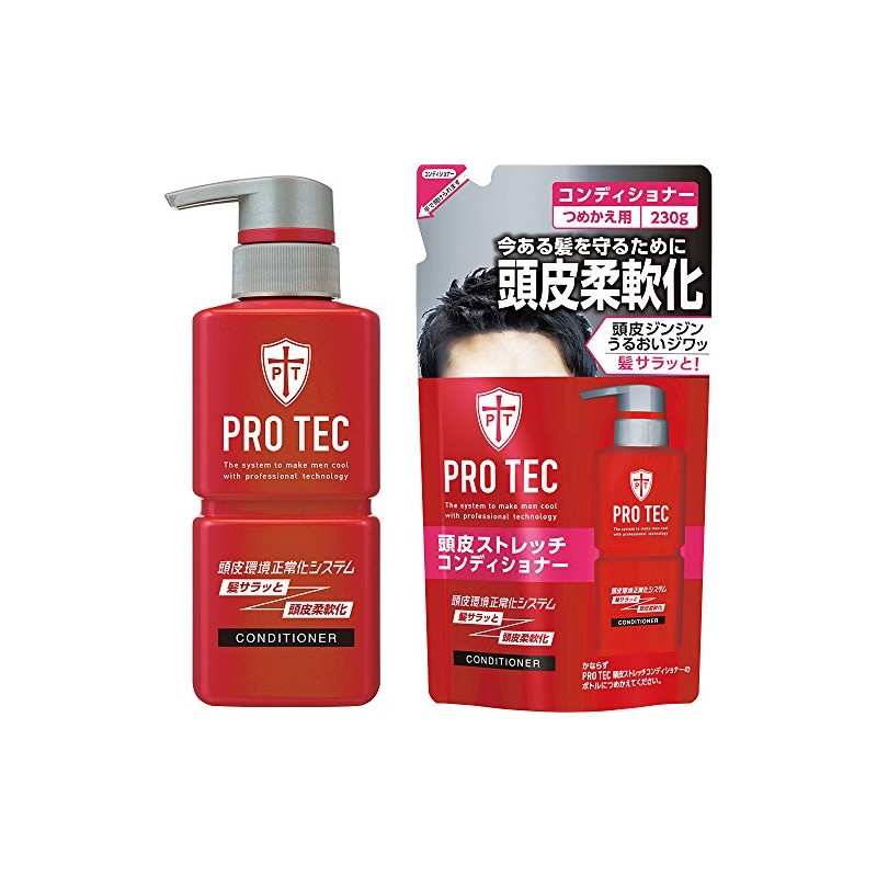 PRO TEC Scalp Stretch Conditioner Body Pump 10.6 oz (300