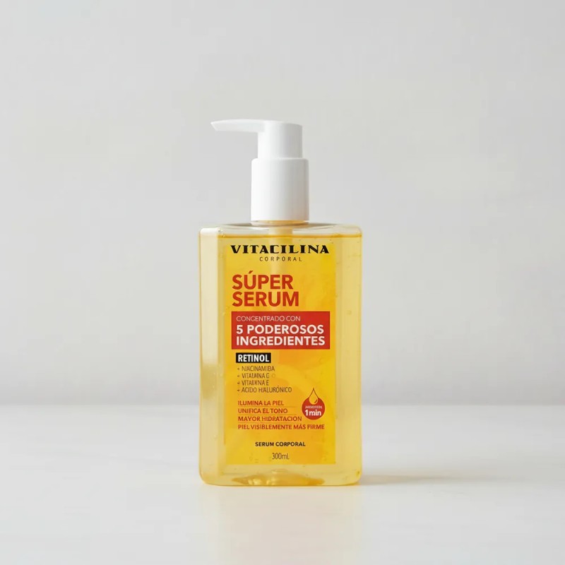 Super Serum Corporal Vitacilina Unifica El Tono De La Piel