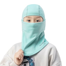 ROCKBROS Balaclava, For Children, For Autumn and Winter, Fleece Lining, Cold Protection, Heat Retention, No Stifling, Elastic Material, Neck Warmer, Face Mask, Skiing, Cycling, Snowboarding, Biking,