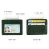 EASTNIGHTS Credit Card Holder Slim Wallet Leather Minimalist Wallet with