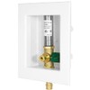 EFIELD Pex Ice Maker Outlet Box, 1/2-Inch Pex F1960 Expansion