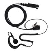 Wireless Walkie Talkie PTT Speaker Earpiece Ear Hook Headset Earphone