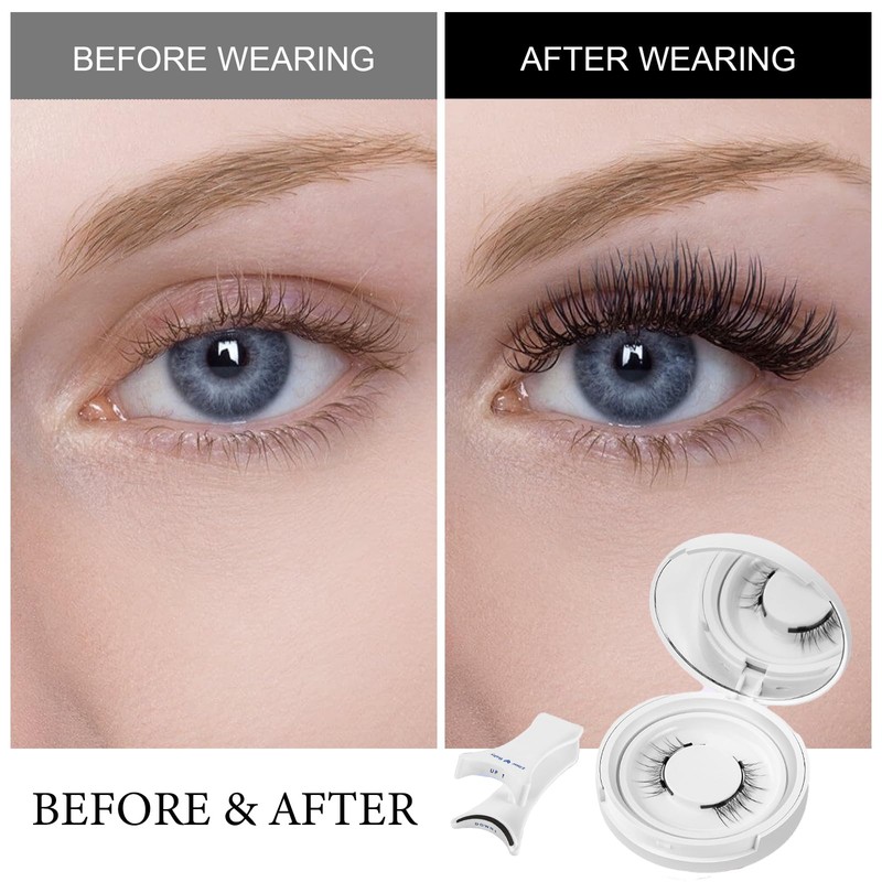 Generic Magnet Wimpern,Wasserdichtem Magnetic Lashes,Wiederverwendbare Wimpern Magnetisch,Magnetic Eyelashes,3D Effect Magnetic