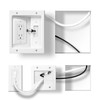 TV Cable Hider Wall Kit for Wall Mounted TV with