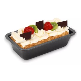 TH2010 Molde Rectangular Panque Pan Antiadherente Acero Inox Postre