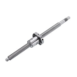 sourcing map BallScrew SFU1605 (Dia 16mm, Lead 5mm, Length 350mm) with Ball Screw Nut Anti Backlash Ball Screw Kit Standard End Machining for BK/BF12 CNC Machine Parts