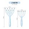 4 Pieces Head Massager, Head Relaxation Tool, Head Scratcher, Manual
