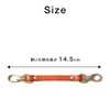 HUKURO Smart Wallet M Plus Mini Strap, Women's, Men's, Genuine