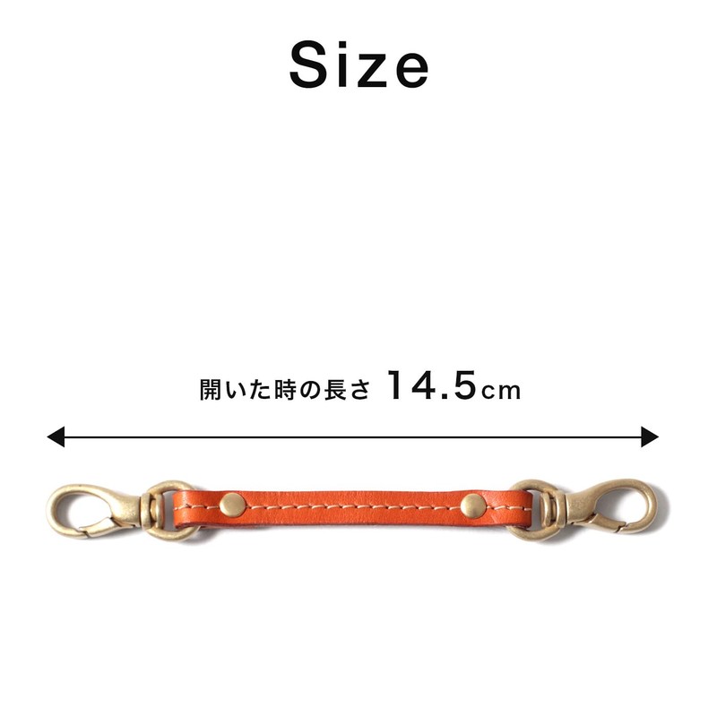 HUKURO Smart Wallet M Plus Mini Strap, Women's, Men's, Genuine