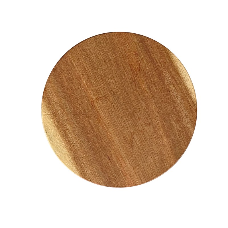36 Pack Acacia Wood Drink Coasters, 3.68 Inch Round Wooden