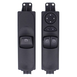 Window Regulator Switch, Electric Window Regulator Switch, Window Switch with Frame, Window Control Switch, Glass Switch, Push Button Front Left and Right for Viano W639 Vito W639 2003-2014