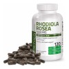 Rhodiola Rosea 1000mg (120 Cápsulas) Bronson Sabor Sin Sabor