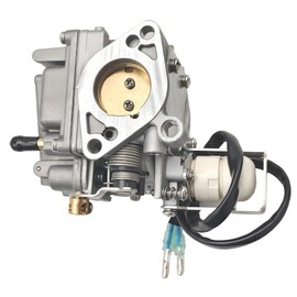 JLM MARINE 6AH14301 Carburetor for Yamaha 4 Stroke 15 20 HP Outboard Motors 6AH-14301-01 6AH-14301-A4