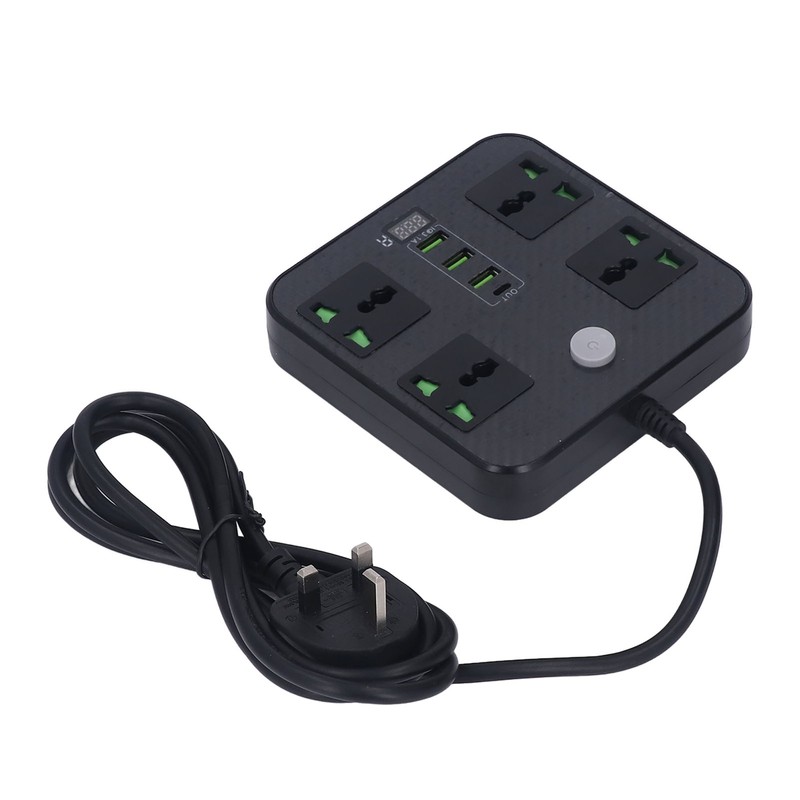 Power Socket Multifunction 8 in 1 DC 5V 3.1A USB