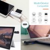 Micro SD Card Reader, 5Gbps 2-in-1 USB C Memory Card