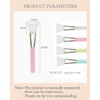 4pcs Soft Silicone Face Mask Applicators, Flexible Hairless Brushes for