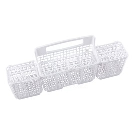 Lifetime Appliance W10807920 Silverware Basket Compatible with Whirlpool, Kenmore Dishwasher - 8562080, WP8562080, 8562086