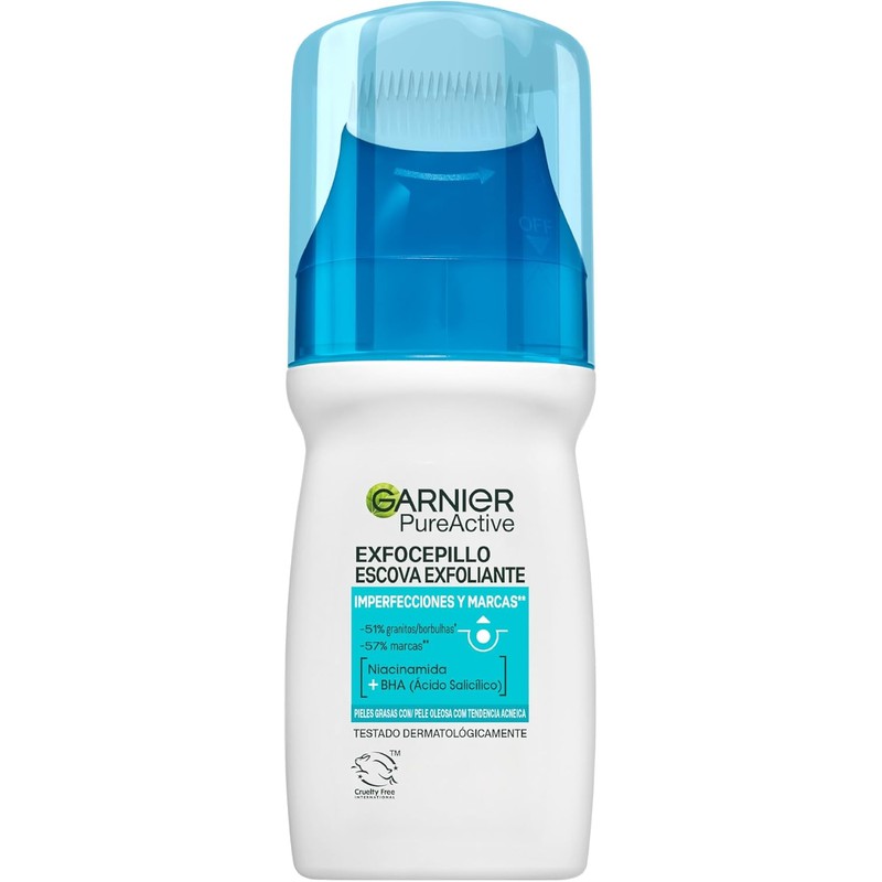 Garnier Skin Naturals Face Gel Exfocepillo Pureactive, 150 Ml