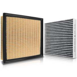 AUTOKAY 87139-30040 17801-0P050 Cabin Engine Air Filter Kit Fits for Toyota Camry 2012-2017 Highlander 2014-2019 Sienna 2011-2020 for Lexus ES 350 2013-2018 RX 350 2010-2015 Not for Hybrid