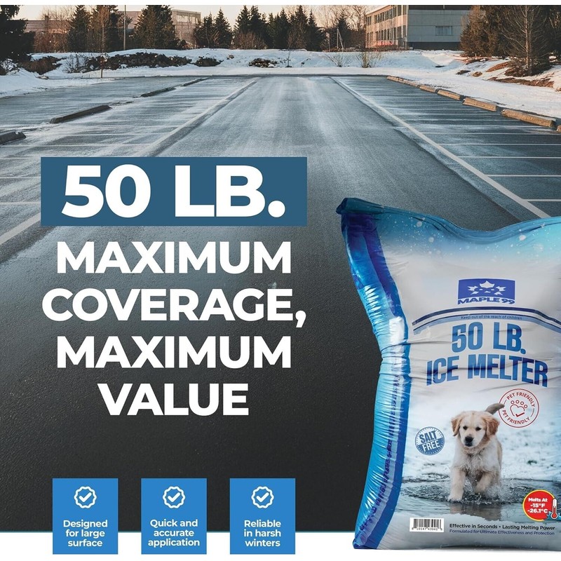 Medical King Pet Safe Ice Melt - 50 lb, Safe