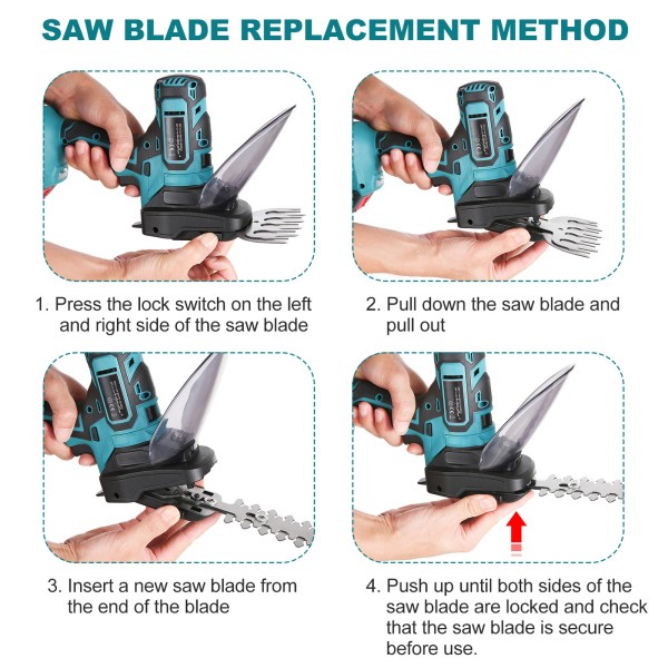 Unbranded 20V Cordless Grass Trimmer 2000mAh 2 In 1 Handheld