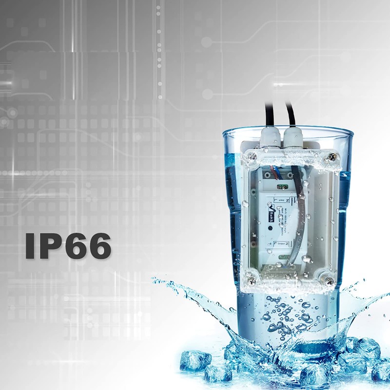 Splenssy IP66 Waterproof Junction Box Plastic Cable Wire Connector Gland