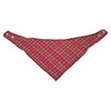 Robelli 45cm Tartan Dog Bandana Collar - Red