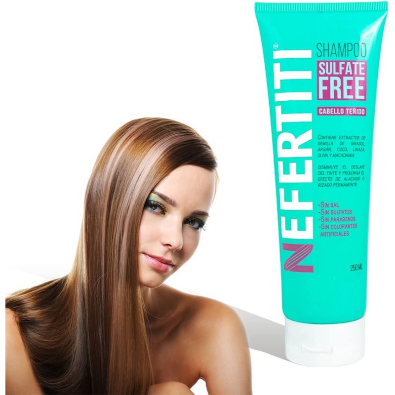 Kit Cabello Teñido Shampoo sin Parabenos + Mascarilla Sulfate Free