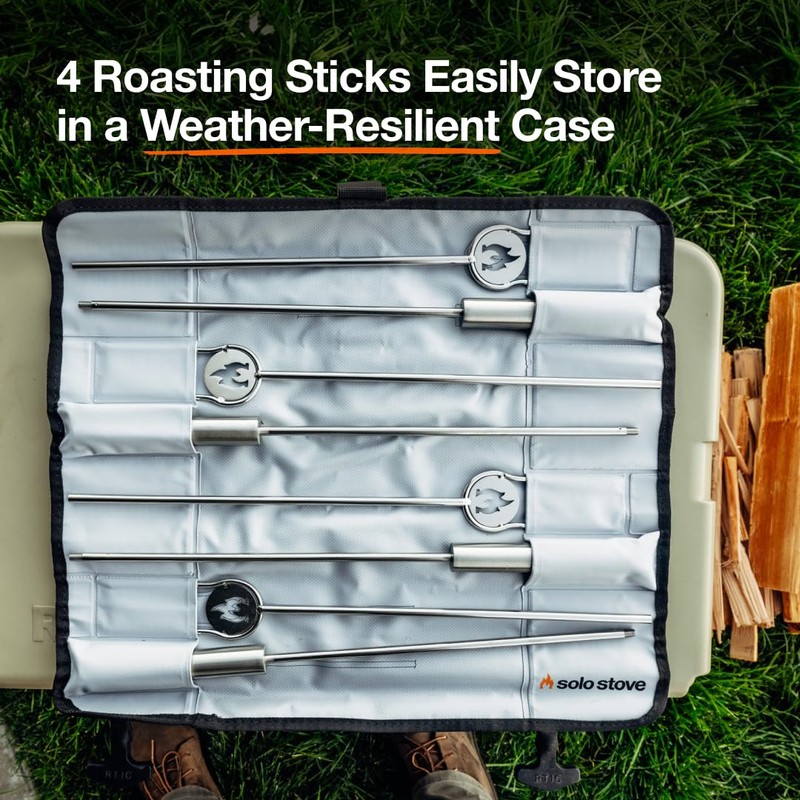 Solo Stove Roasting Sticks and Fire Pit Poker - Firewood