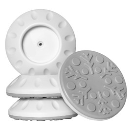 Wall Protection Pads for Baby Door Stair Safety Gate and Stair Gate Set of 4 White Elephant Feet Wall Saver No Drilling for Clamping for Children Safety Gate Dog