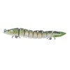 Kisangel Blood Slot Hook Bionic Bait Fishing Lure Realistic Loach