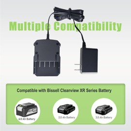 Remate Charger Compatible with Bissell Cleanview XR Series Stick Vacuum Battery 4054
