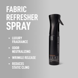 Laundry Sauce Fabric Refresher Spray, Odor-Fighting Fabric Refresher, Fragrance and Laundry Scent, 9.8 fl oz, Italian Bergamot