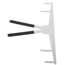 NOLITOY Precision Eyebrow Ruler Brow Tattooing Tool Mapping Stainless Steel Asymmetry for Artists Home