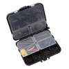 217pcs/box Carp Fishing Tackle Box Anti Tangle Sleeve Line Aligner