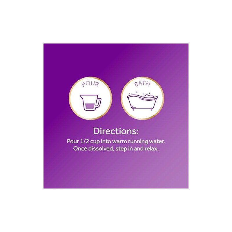 Perlas de baño ultrahidratantes Calgon (lavanda y miel, 30 onzas)