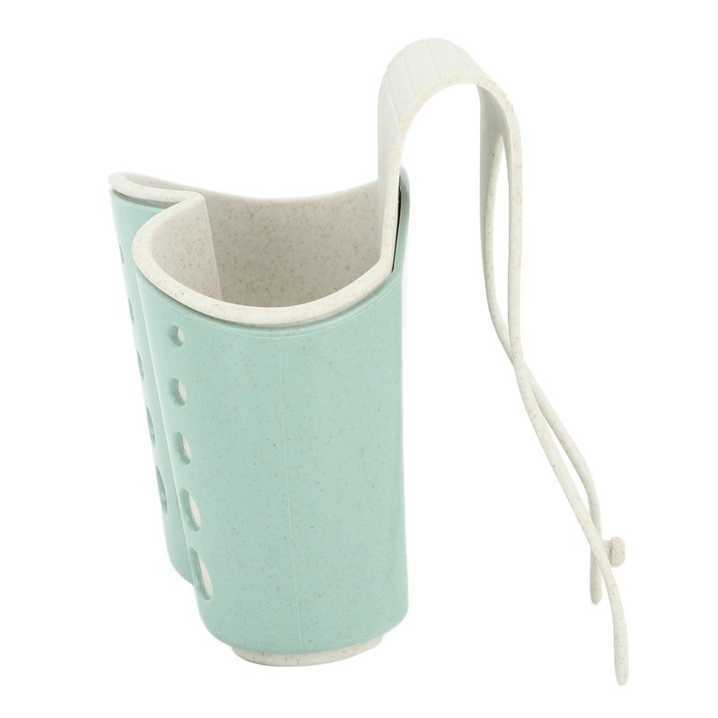 4Pcs Sink Sponge Holder PP 2 Layer Adjustable Strap Soap