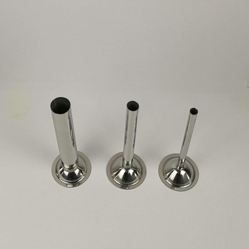 (3) Sausage Stuffer Tubes for Kitchenaid meat grinder attachment. STAINLESS