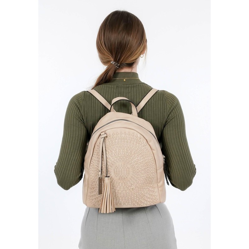 SURI FREY Ruby 13744 Women's Backpack Pattern Mix, Light Taupe,