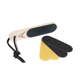 Psychi Rock Climbing Bouldering Skin Finger File | Dual Sided with Replacement Papers