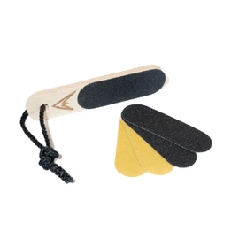 Psychi Rock Climbing Bouldering Skin Finger File | Dual Sided with Replacement Papers
