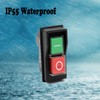 KJD17-250V 5-Pin Waterproof Magnetic Safety Push Button Switch, AC 16A