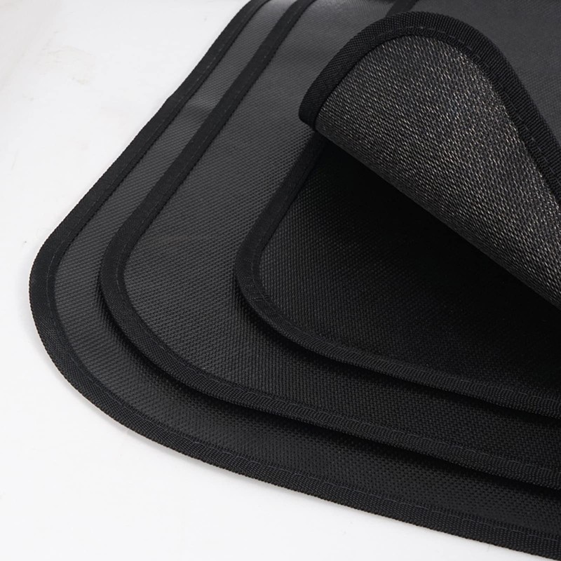Fire Pit Mat for Decking, 45*37cm Grill Mat Outdoor BBQ